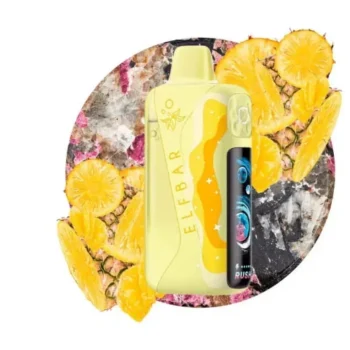 Одноразка Elf Bar Lush King Pro - Sour Pineapple Ice (Кислий Ананас Лід) 40000