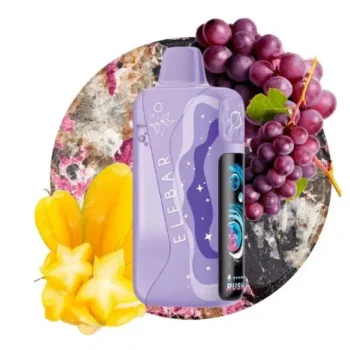Одноразка Elf Bar Lush King Pro - Starfruit Grape (Карамболь Виноград) 40000