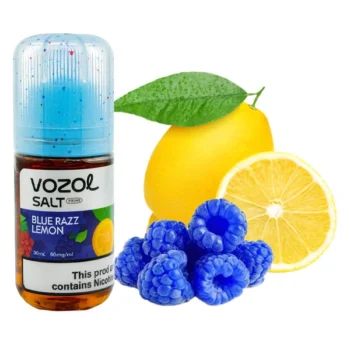 Сольова Рідина Vozol Salt Prime Blue Razz Lemon (Голуба Малина Лимон) 30 МЛ