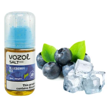 Сольова Рідина Vozol Salt Prime Blueberry Ice (Чорниця Лід) 30 МЛ