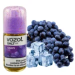 Сольова Рідина Vozol Salt Prime Grape Ice (Виноград Лід) 30 МЛ