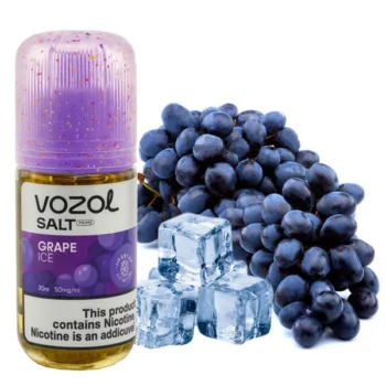Сольова Рідина Vozol Salt Prime Grape Ice (Виноград Лід) 30 МЛ