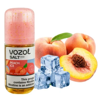 Сольова Рідина Vozol Salt Prime Peach Ice (Персик Лід) 30 МЛ