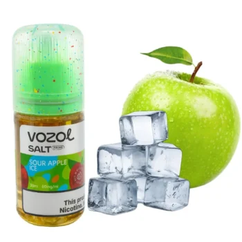 Сольова Рідина Vozol Salt Prime Sour Apple Ice (Кисле Яблуко Лід) 30 МЛ