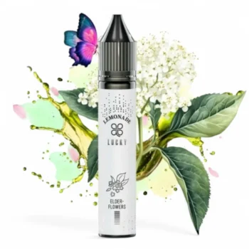 Сольова Рідина LUCKY Elder Flowers Lemonade (Лимонад з Квітів Бузини) 30 МЛ 50 МГ