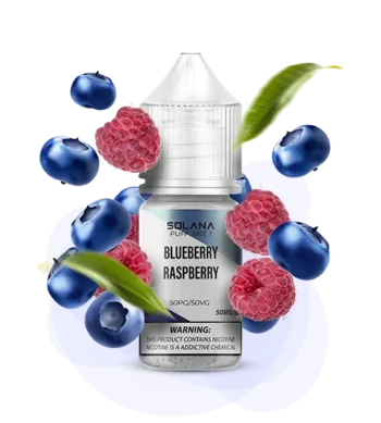 Сольова Рідина Solana Blueberry Raspberry (Солана Чорниця Малина) 30ml 50mg