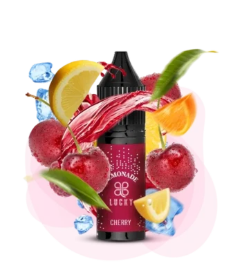 Сольова Рідина LUCKY Cherry Lemonade (Вишня Лимонад) 15 МЛ 50 МГ