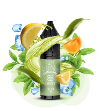 Сольова Рідина LUCKY Green Tea Lemonade (Зелений Чай Лимонад) 15 МЛ 50 МГ