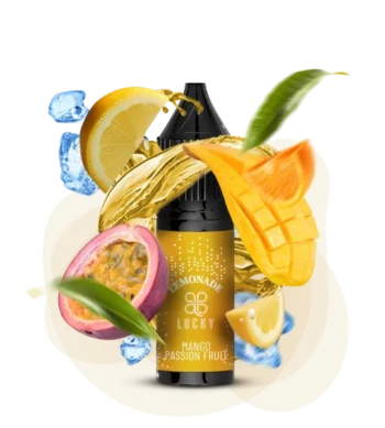 Сольова Рідина LUCKY Mango Passion Fruit Lemonade (Манго Маракуя Лимонад) 15 МЛ 50 МГ