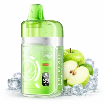 Одноразка Elf Bar EBCREATE BC PRO - Sour Apple Ice (Кисле Яблуко Лід) 40000