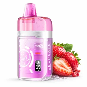 Одноразка Elf Bar EBCREATE BC PRO - Strawberry Blend (Полунична Суміш) 40000