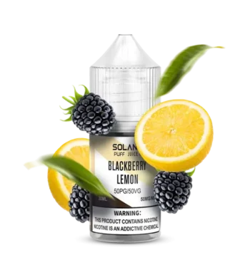 Сольова Рідина Solana Blackberry Lemon (Солана Ожина Лимон) 30ml 50mg