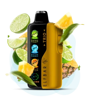 Одноразка Elf Bar Trio - Pineapple Lime (Ананас Лайм) 40000