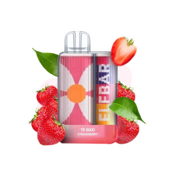Одноразка Elf Bar Strawberry (Соковита Полуниця) TE6000