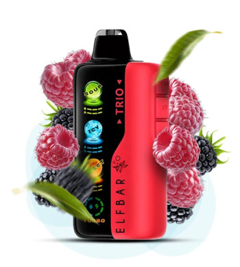 Одноразка Elf Bar Trio - Scary Berry (Страшна Ягода) 40000
