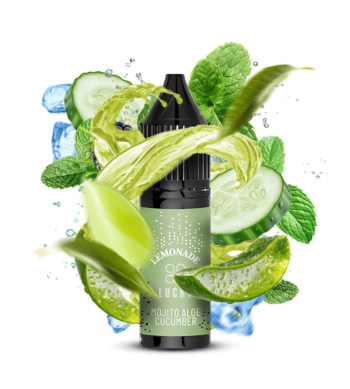 Сольова Рідина LUCKY Mojito Aloe Lemonade (Мохіто Алое Лимонад) 15 МЛ 50 МГ
