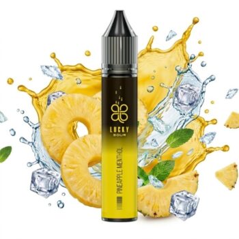 Сольова Рідина LUCKY Sour Pineapple Menthol (Ананасовий Ментол з кислинкою) 30 МЛ 50 МГ