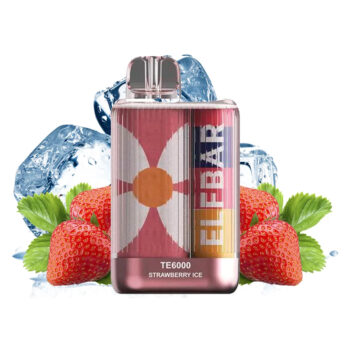 Одноразка Elf Bar Strawberry Ice (Полуничний Лід) TE6000