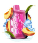 Одноразка Vozol Rave Peach Ice (Персик Лід) 40000