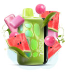 Одноразка Vozol Rave Watermelon Bubble Gum (Жувальна Гумка з Кавуном) 40000