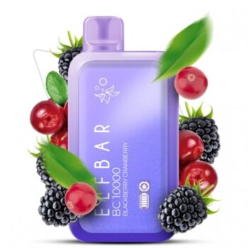Одноразка Elf Bar Blackberry Cranberry (Ожина Журавлина) BC 10000