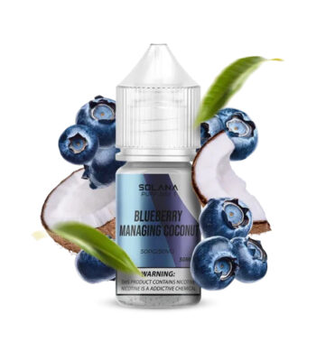 Сольова Рідина Solana Blueberry Coconut (Чорниця Кокос) 30ml 50mg
